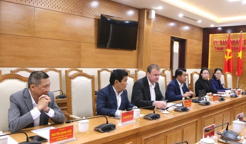 Hai tập đoàn định hướng xây dựng hệ sinh thái nông nghiệp công nghệ cao tại Thanh Hóa