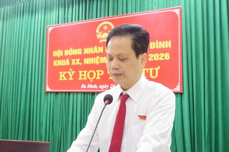 Xã Ba Đình thống nhất mục tiêu, nhiệm vụ năm 2026