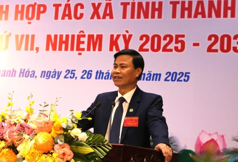 Đại hội đại biểu Liên minh HTX tỉnh Thanh Hóa lần thứ VII hoàn thành phiên thứ nhất