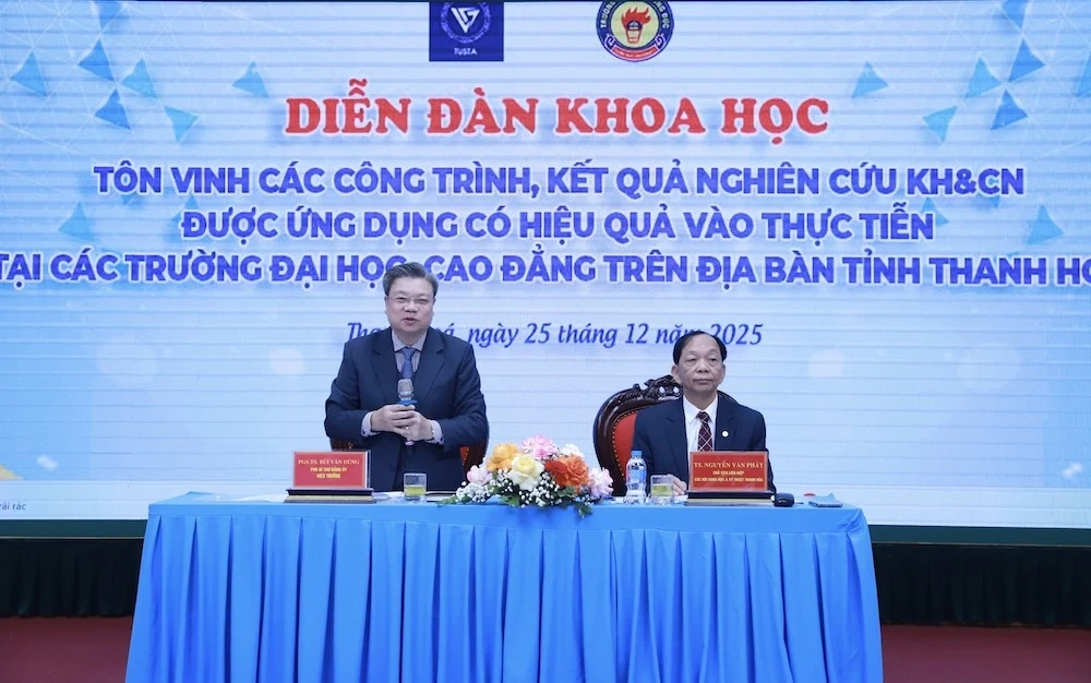 Diễn đàn khoa học tôn vinh các công trình nghiên cứu ứng dụng hiệu quả vào thực tiễn