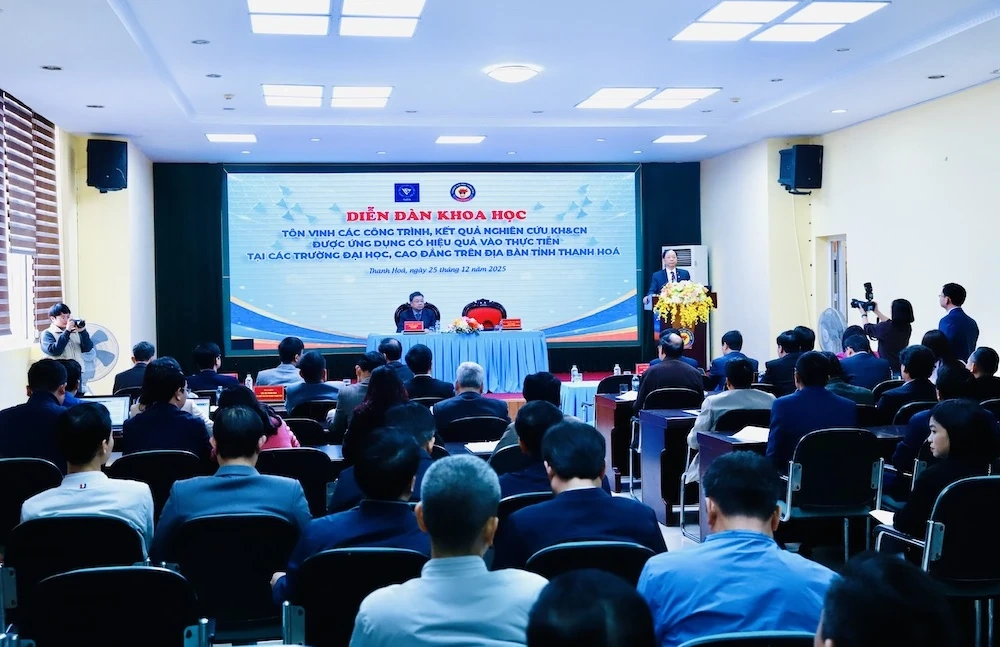 Diễn đàn khoa học tôn vinh các công trình nghiên cứu ứng dụng hiệu quả vào thực tiễn