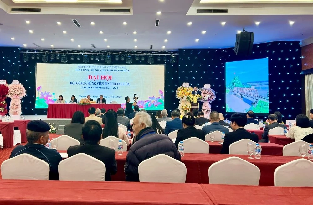Đại hội Hội Công chứng viên tỉnh Thanh Hóa lần thứ IV, nhiệm kỳ 2025-2030