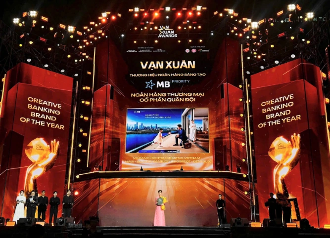 Từ đổi mới sáng tạo đến kiến tạo hạnh phúc: MB được vinh danh “Ngân hàng sáng tạo của năm 2025”