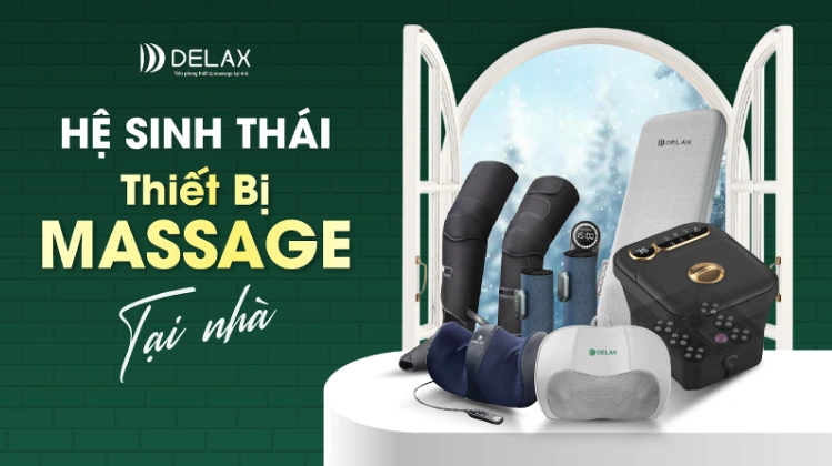 Thảm massage toàn thân trị liệu Delax: Tăng tuần hoàn máu, giảm đau mỏi toàn thân hiệu quả
