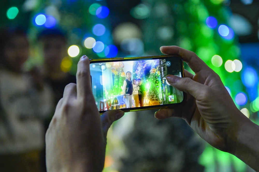 Phố phường Thanh Hóa lung linh mùa Giáng sinh