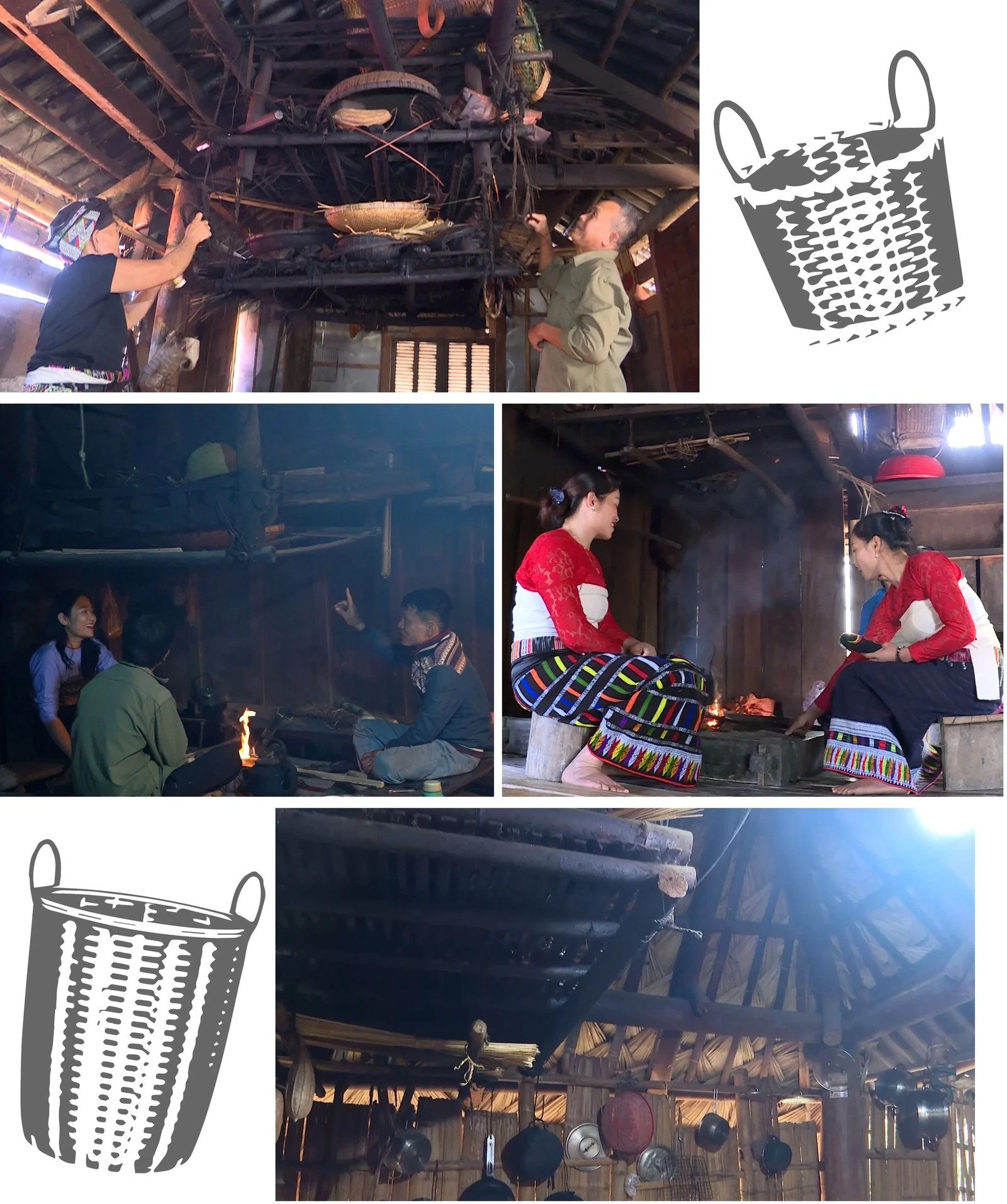 Khói lam trong nếp nhà người Thái