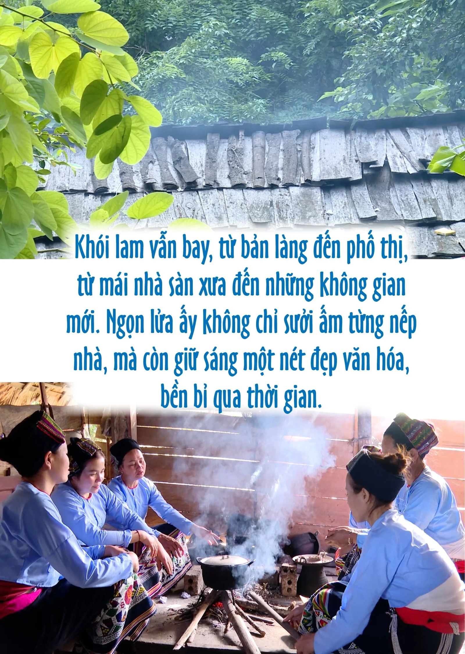 Khói lam trong nếp nhà người Thái