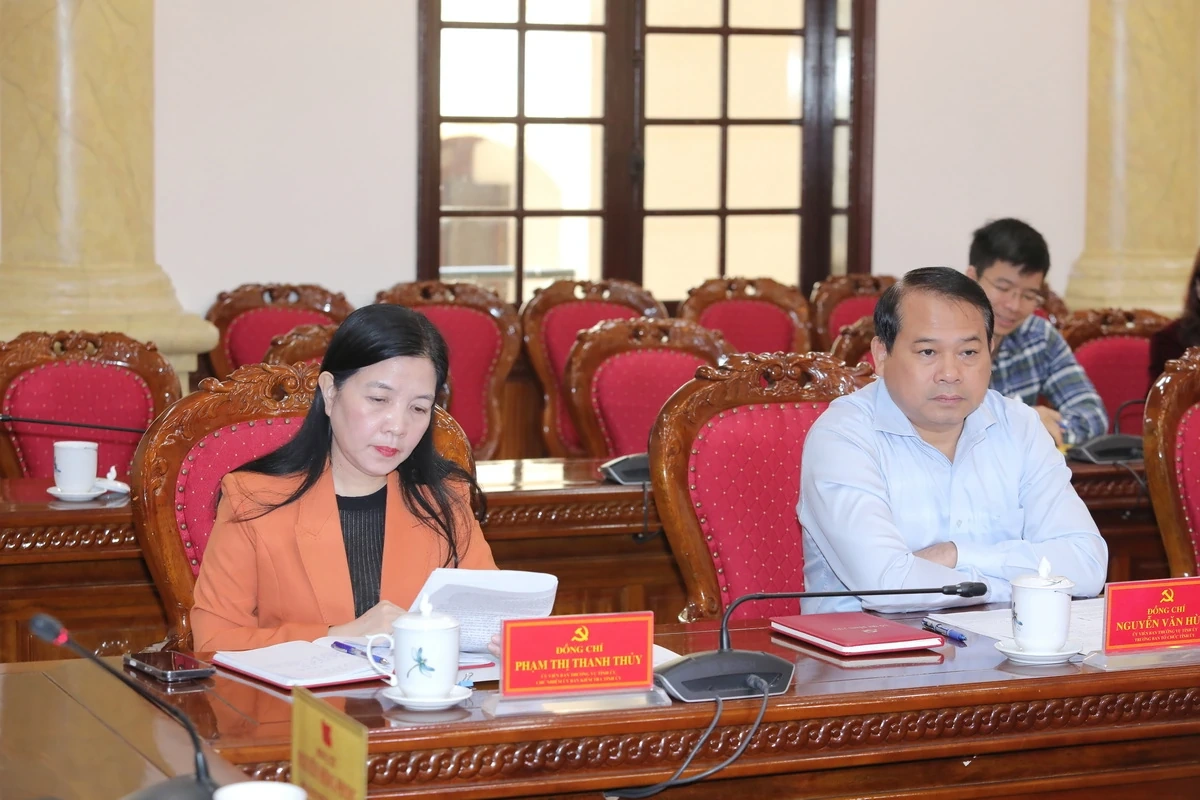 Các ban Đảng Tỉnh ủy nâng cao chất lượng tham mưu, đáp ứng yêu cầu nhiệm vụ trong giai đoạn mới