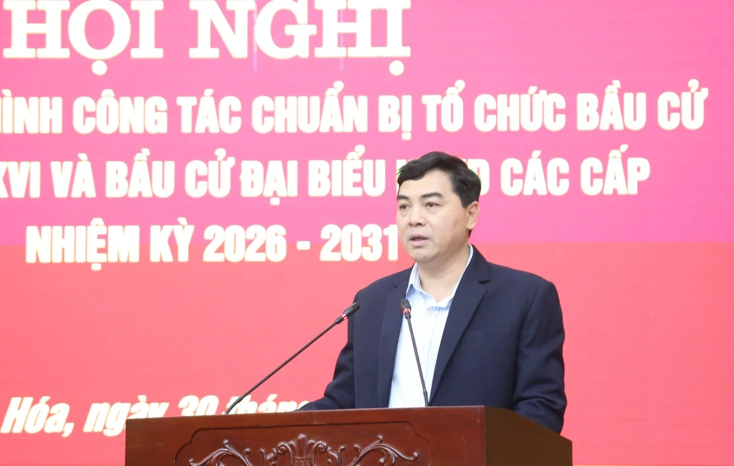 Tập trung thực hiện tốt các nhiệm vụ, yêu cầu đặt ra của cuộc bầu cử ĐBQH khóa XVI và đại biểu HĐND các cấp, nhiệm kỳ 2026-2031