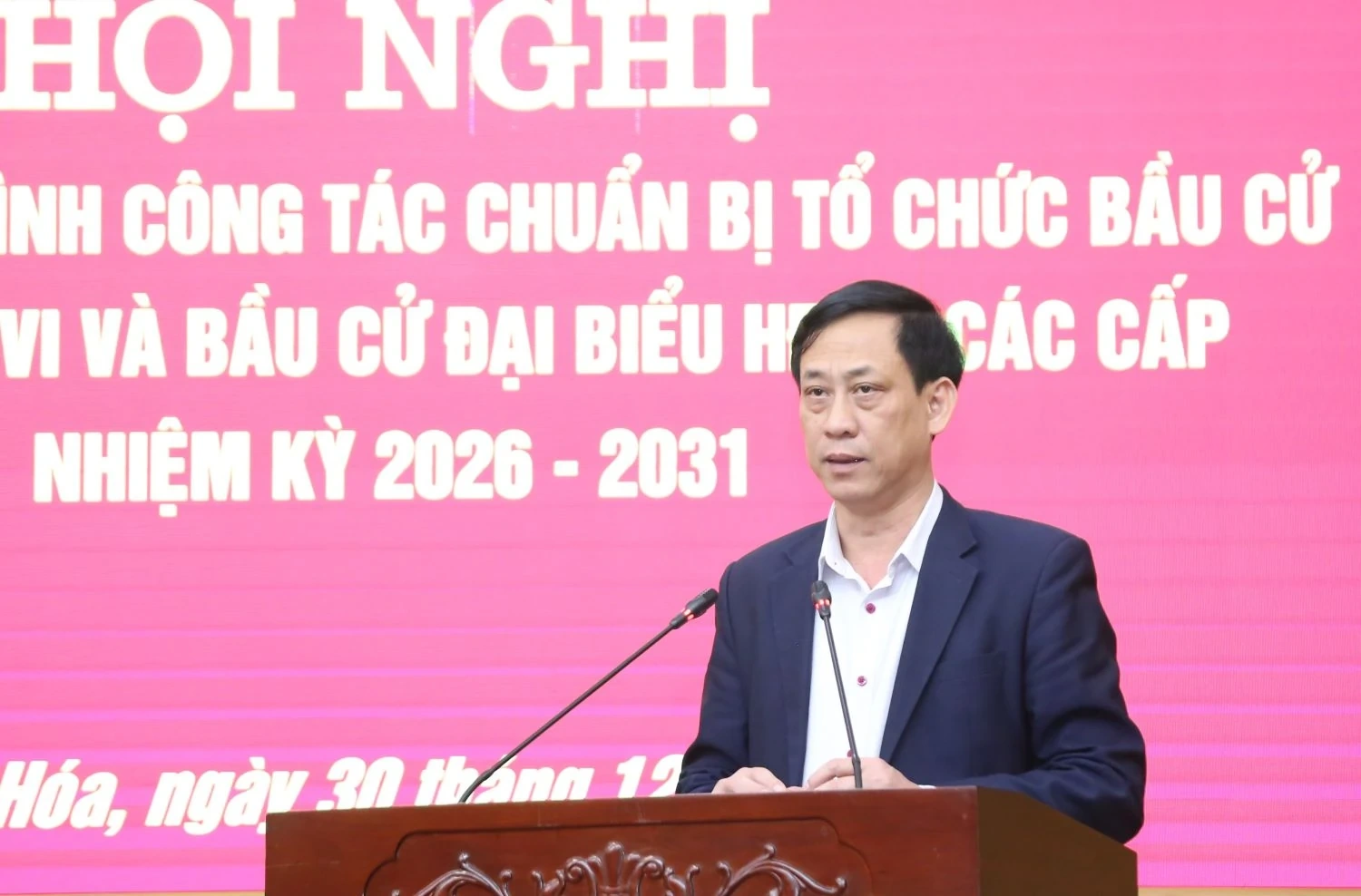 Tập trung thực hiện tốt các nhiệm vụ, yêu cầu đặt ra của cuộc bầu cử ĐBQH khóa XVI và đại biểu HĐND các cấp, nhiệm kỳ 2026-2031