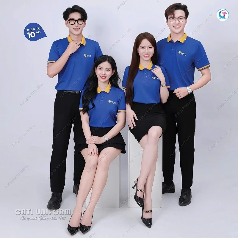 Áo phông đồng phục Cati - Sang trọng và tinh tế