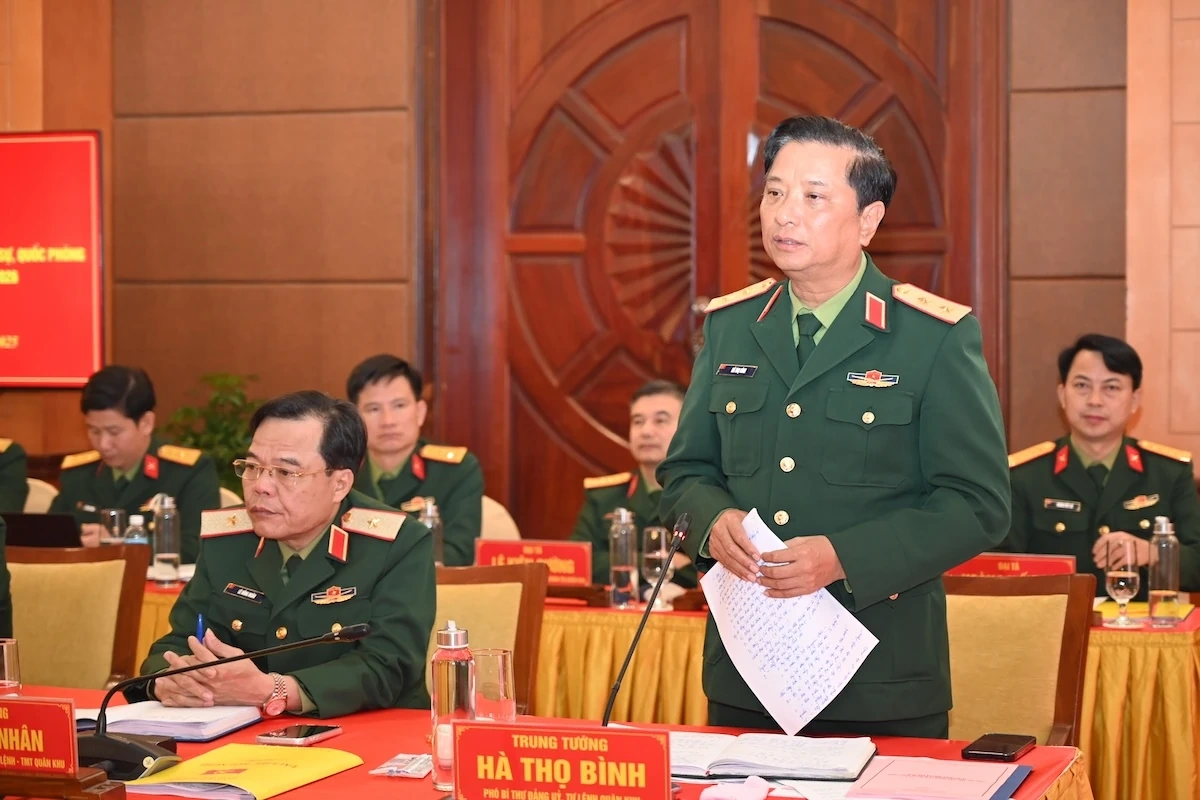 Đảng ủy Quân khu 4 ra Nghị quyết lãnh đạo thực hiện nhiệm vụ Quân sự, Quốc phòng và xây dựng Đảng năm 2026