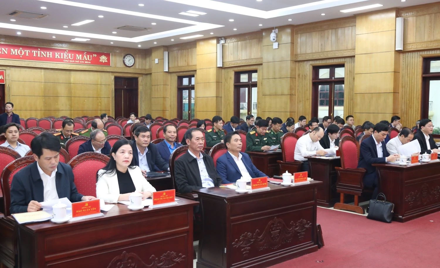 Tập trung thực hiện tốt các nhiệm vụ, yêu cầu đặt ra của cuộc bầu cử ĐBQH khóa XVI và đại biểu HĐND các cấp, nhiệm kỳ 2026-2031