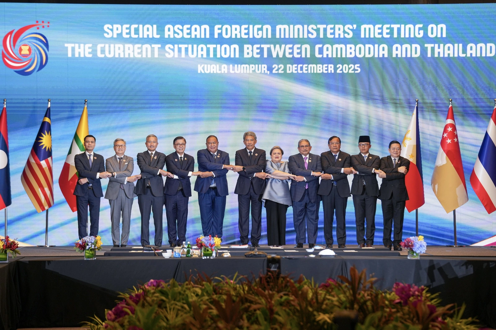 Trung Quốc và ASEAN ủng hộ nỗ lực củng cố lệnh ngừng bắn giữa Thái Lan và Campuchia