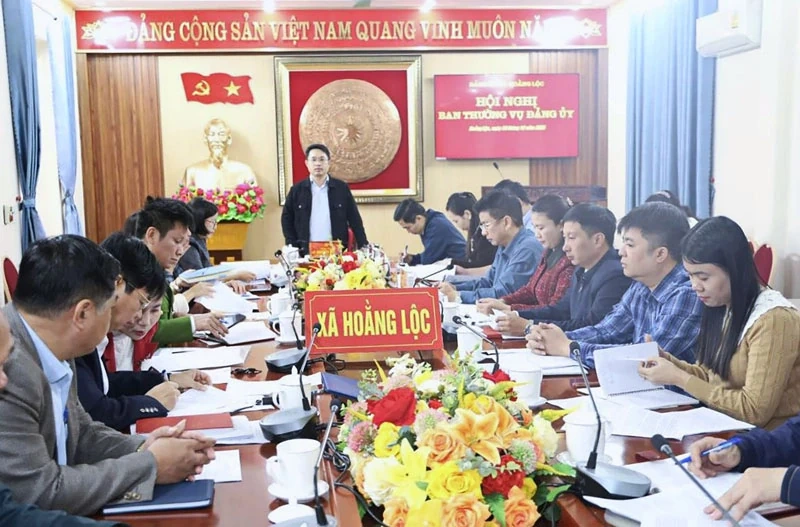 Hoằng Lộc phát huy năng lực cấp ủy, chính quyền, nâng cao chất lượng phục vụ Nhân dân