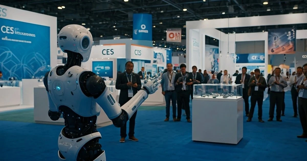 Robot lễ tân và những điểm nhấn công nghệ tại CES 2026