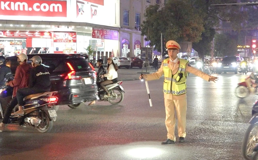 Xử lý 335 trường hợp vi phạm nồng độ cồn trong dịp nghỉ Tết Dương lịch 2026