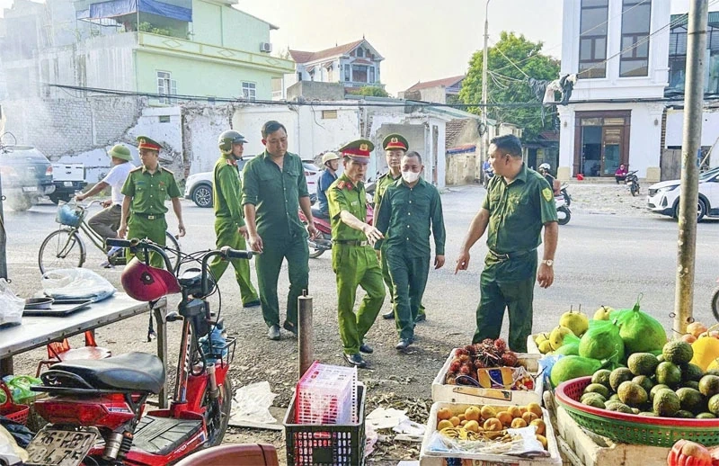Phát huy vai trò của xã, phường thực hiện cao điểm bảo đảm trật tự an toàn giao thông