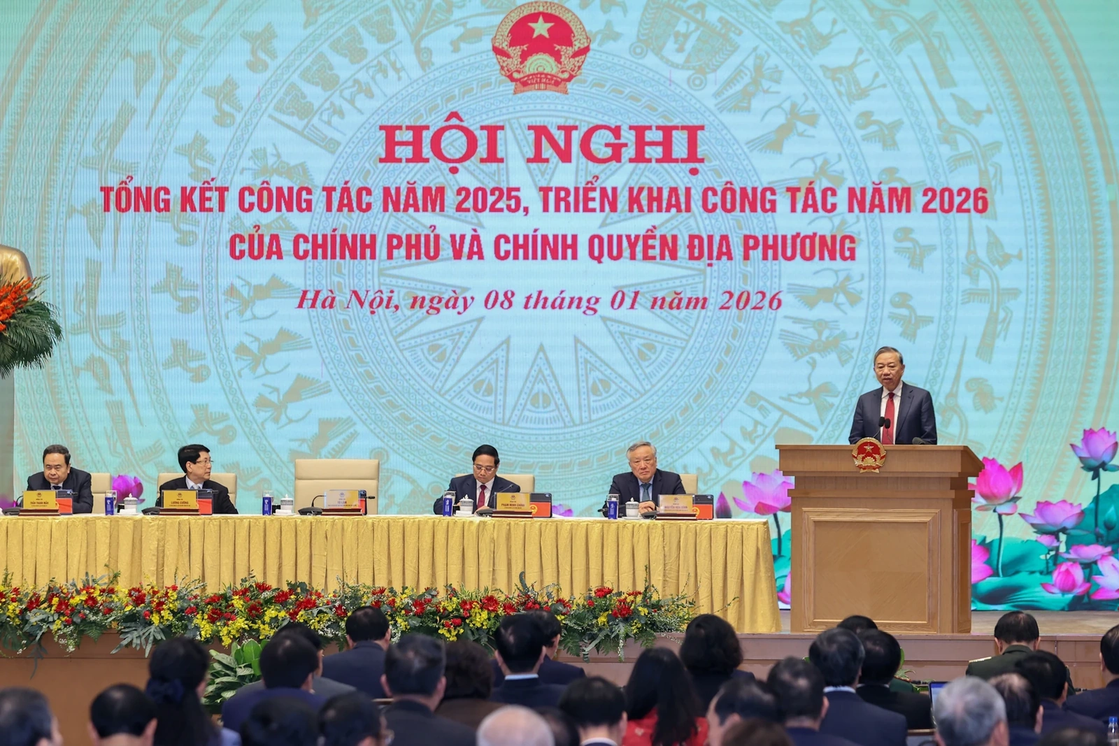 Phát biểu chỉ đạo của Tổng Bí thư Tô Lâm tại Hội nghị toàn quốc Chính phủ và chính quyền địa phương