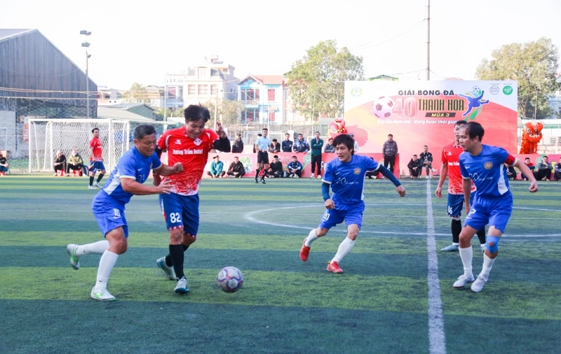 FC G8 Omely vô địch Giải bóng đá 7 người O40 tỉnh Thanh Hóa