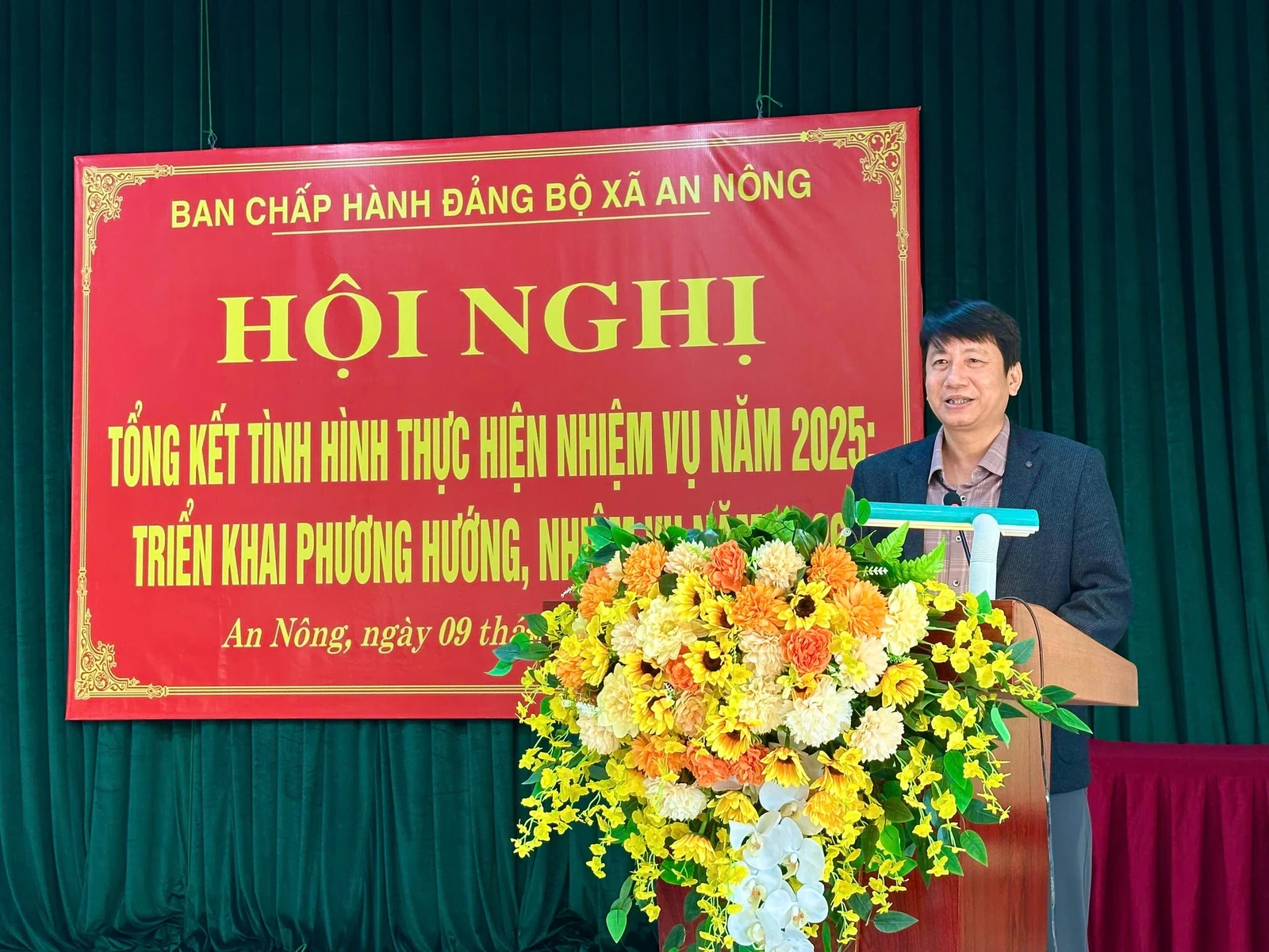 Đảng ủy xã An Nông phát huy đoàn kết, tháo gỡ khó khăn, huy động nguồn lực phát triển