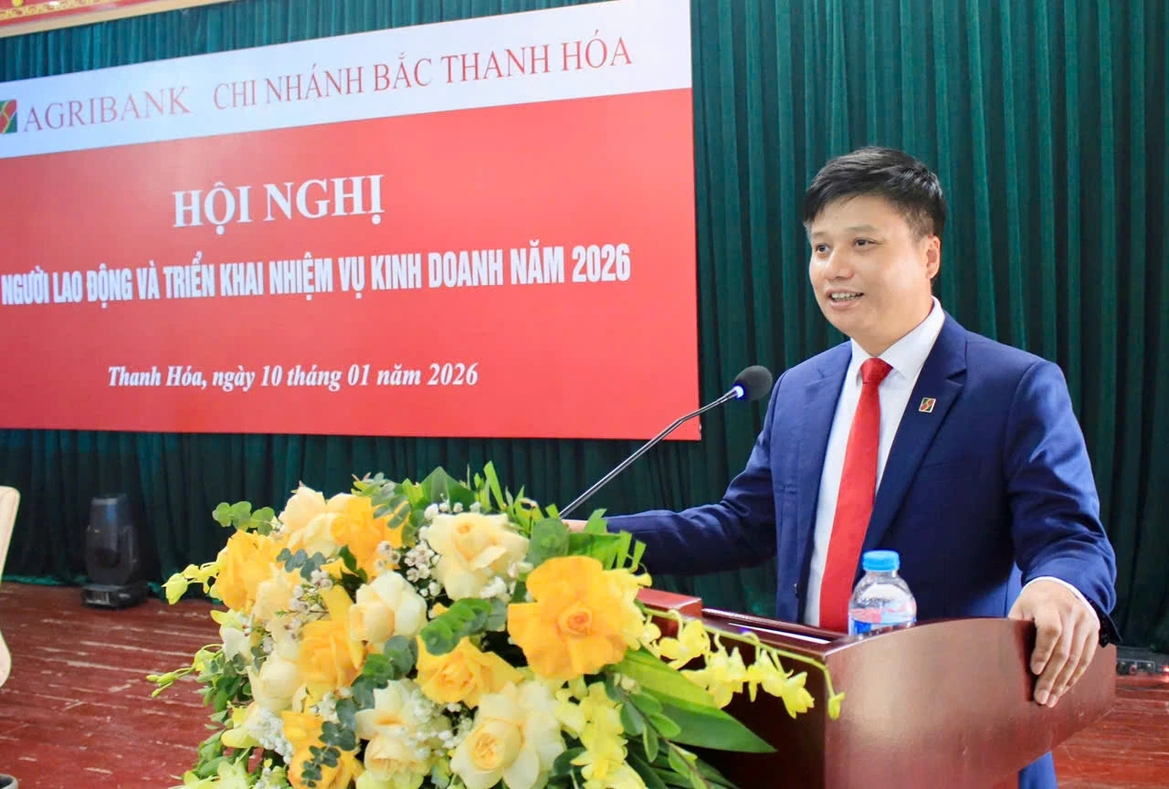 Agribank Chi nhánh Bắc Thanh Hóa hoàn thành xuất sắc nhiệm vụ kinh doanh năm 2025