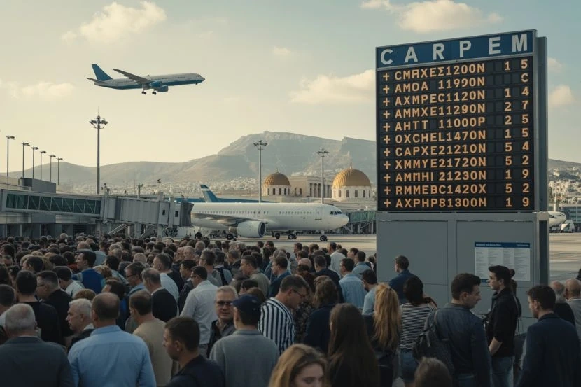 Sân bay Hy Lạp trục trặc liên lạc, hàng loạt chuyến bay bị hủy