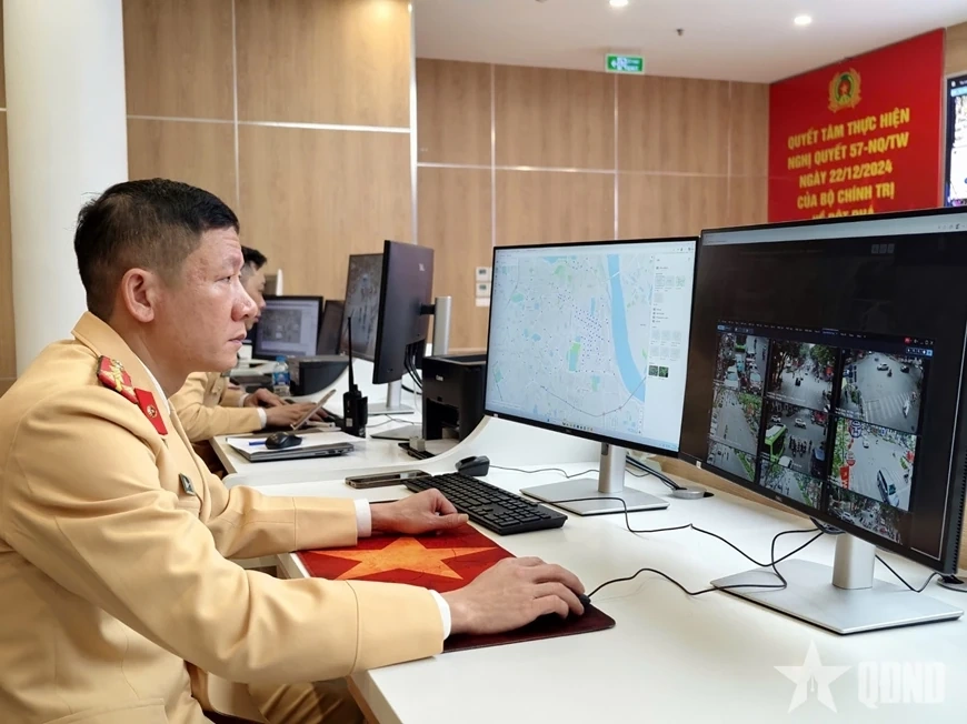 Tuần tra, kiểm soát khép kín địa bàn, giữ vững an ninh dịp Đại hội XIV