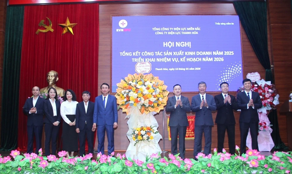 Công ty Điện lực Thanh Hóa tổng kết hoạt động năm 2025, triển khai kế hoạch năm 2026