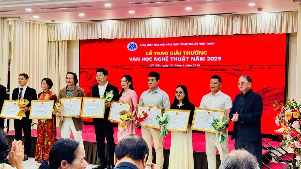 Thanh Hóa có 4 tác giả đoạt Giải thưởng Văn học Nghệ thuật năm 2025