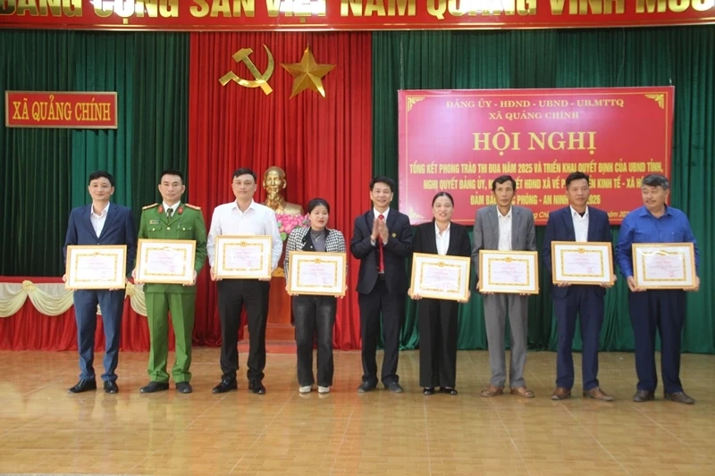 Xã Quảng Chính triển khai các nghị quyết về phát triển kinh tế - xã hội năm 2026