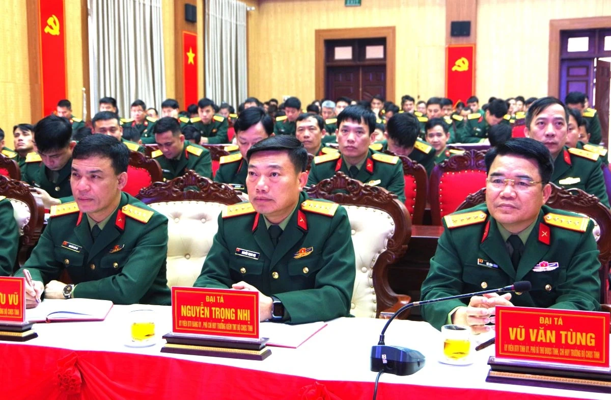 Đảng ủy Quân sự tỉnh thông báo nhanh kết quả Hội nghị lần thứ 15 Ban Chấp hành Trung ương Đảng khóa XIII