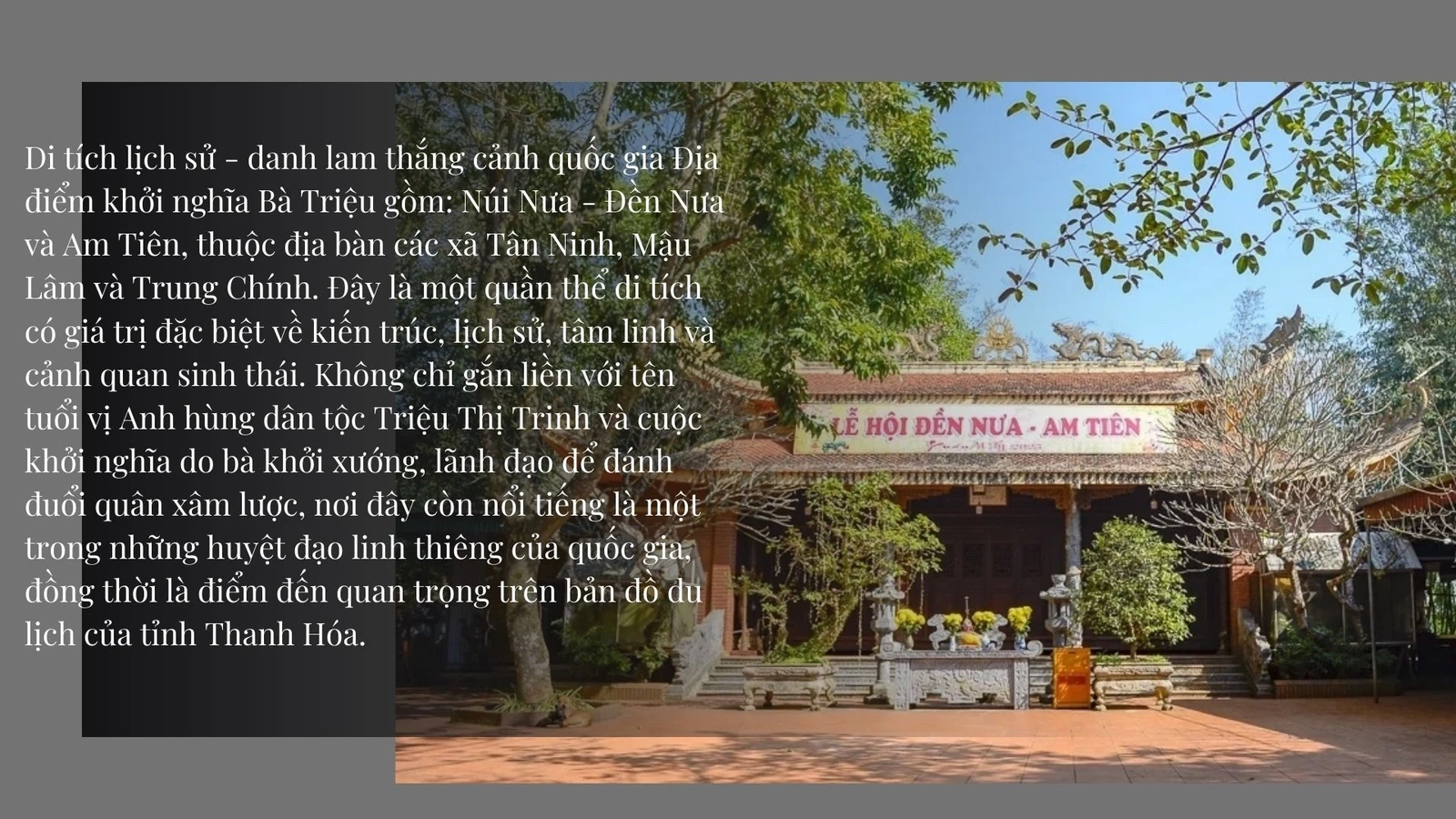 Gìn giữ một miền tâm linh xứ Thanh: Bài 1 - Về Am Tiên tìm sự an yên