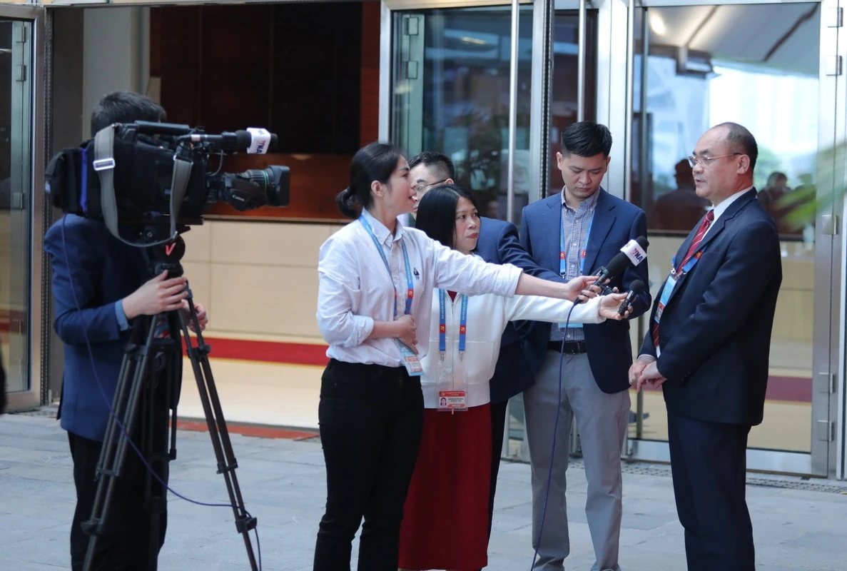 Gần 700 cơ quan báo chí trong nước và quốc tế tác nghiệp tại Đại hội XIV của Đảng