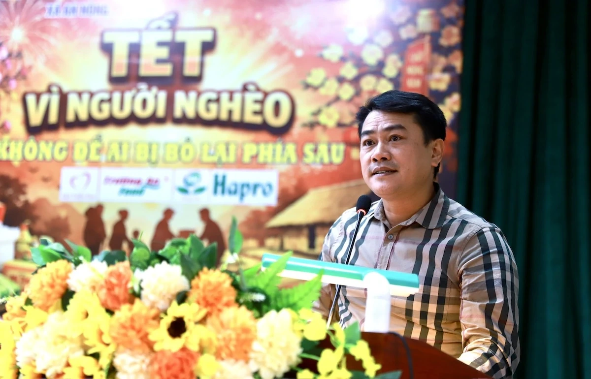 Tết vì người nghèo - không để ai bị bỏ lại phía sau tại xã An Nông
