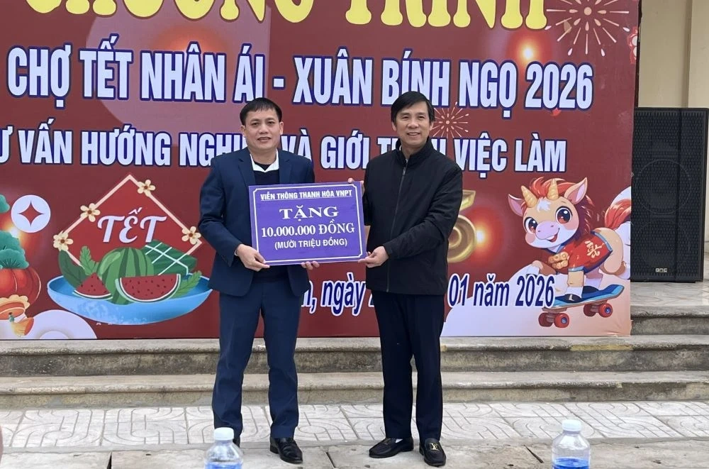 Lan tỏa yêu thương tại “Hội chợ Tết nhân ái - Xuân Bính Ngọ 2026”