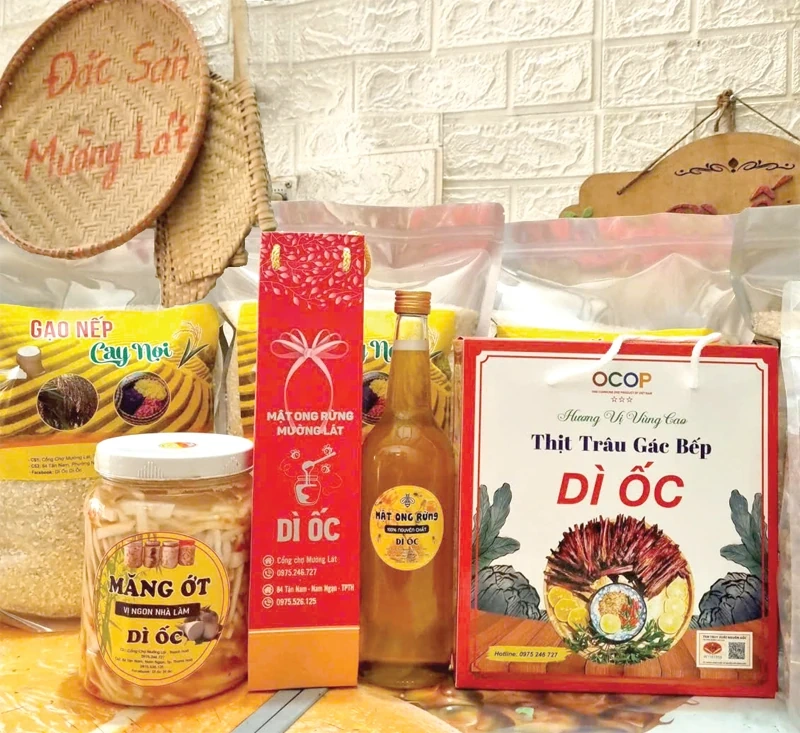 OCOP vùng cao sẵn sàng “mùa tết”