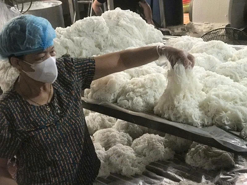 Mở hướng cho sợi bún Đông Quang “đi xa” hơn