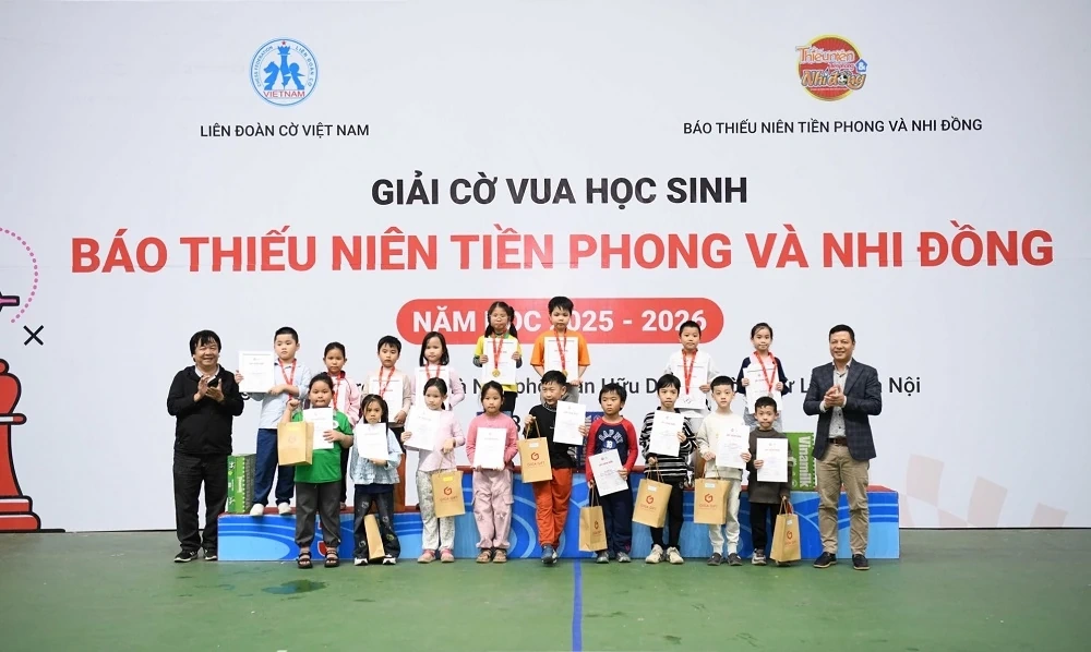 Vinamilk đồng hành cùng 1.600 kỳ thủ tại giải cờ vua học sinh báo thiếu niên tiền phong và nhi đồng