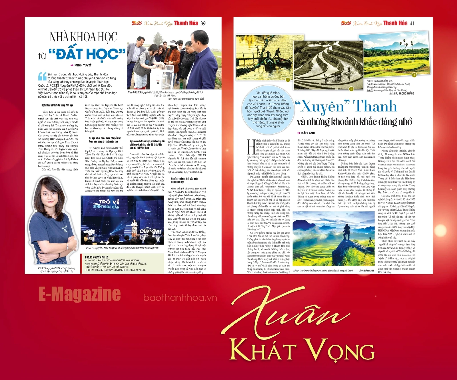 [E-Magazine] Giai phẩm “Xuân khát vọng” - Cùng đất nước vươn mình