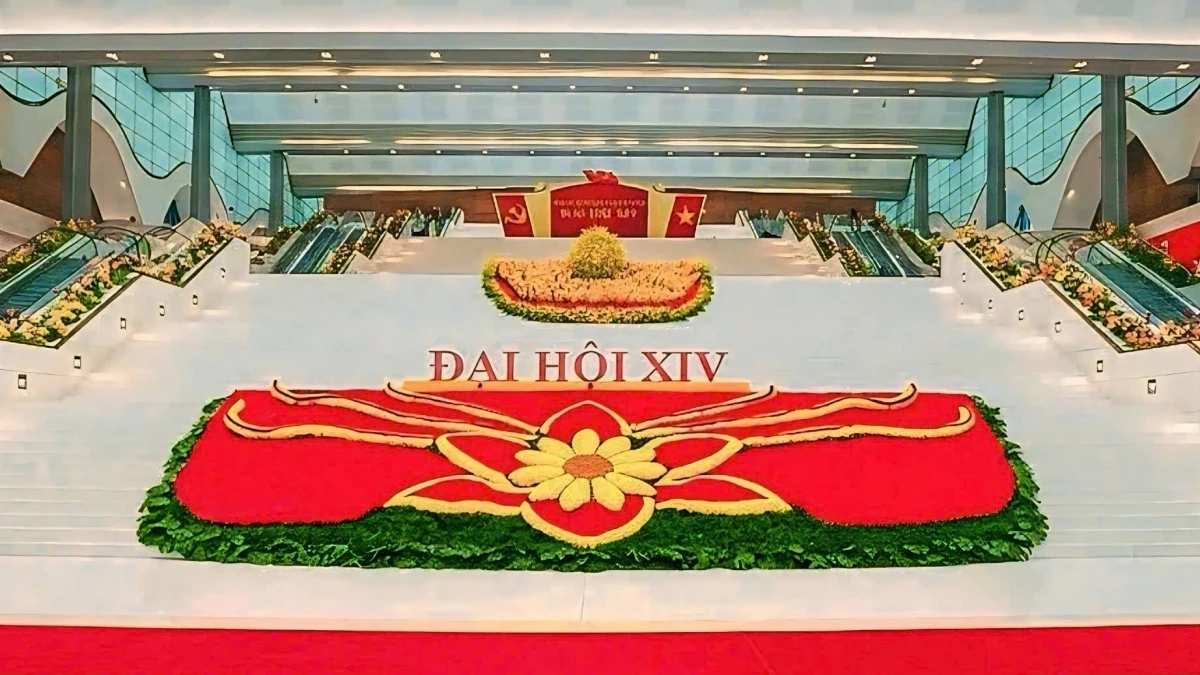 Đại hội XIV của Đảng diễn ra từ hôm nay 19/1 tại Thủ đô Hà Nội