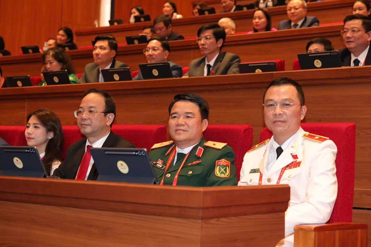 Hình ảnh Đoàn đại biểu Đảng bộ tỉnh Thanh Hóa dự Đại hội XIV của Đảng