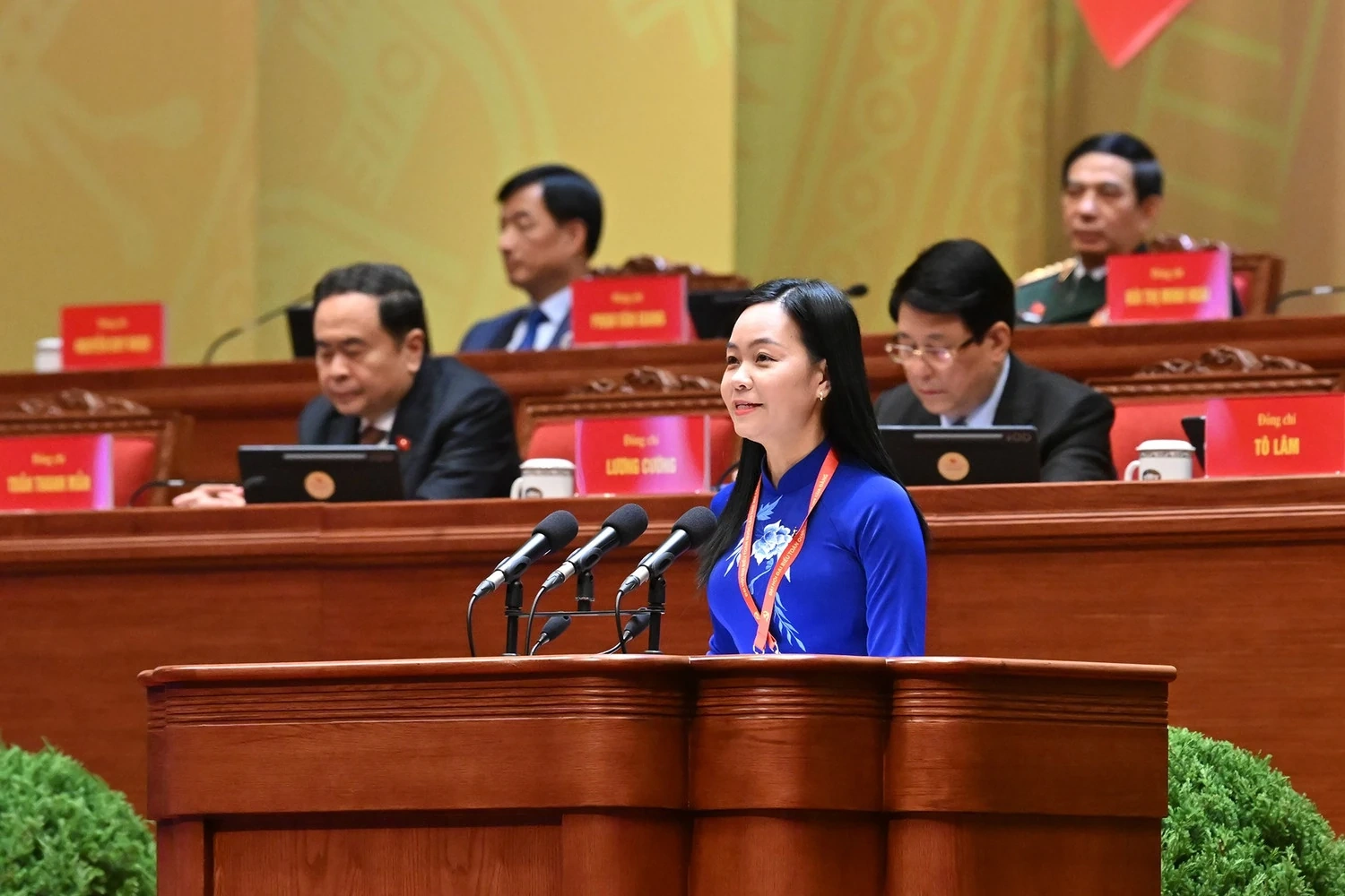 Đại hội XIV của Đảng: Phiên thảo luận ở hội trường về các văn kiện Đại hội chiều 21/1