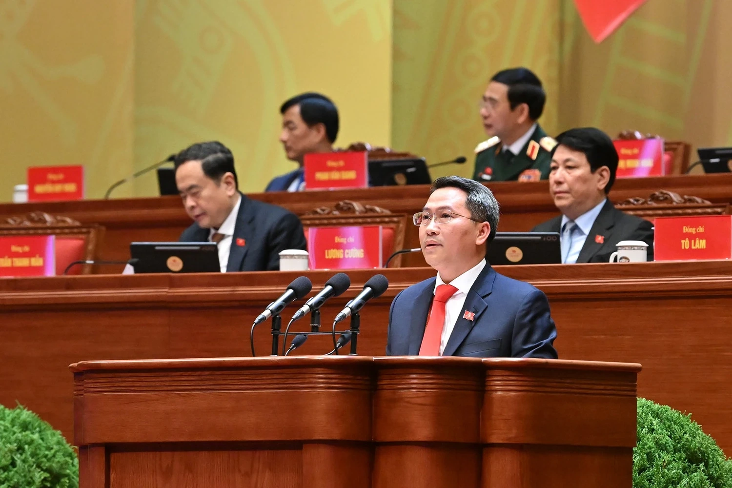 Đại hội XIV của Đảng: Phiên thảo luận ở hội trường về các văn kiện Đại hội chiều 21/1