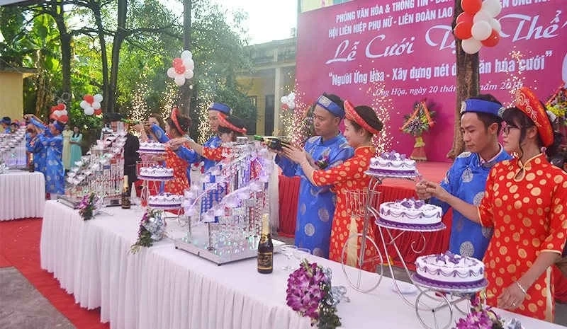 Tăng cường thực hiện nếp sống văn minh, tiết kiệm trong việc cưới, việc tang