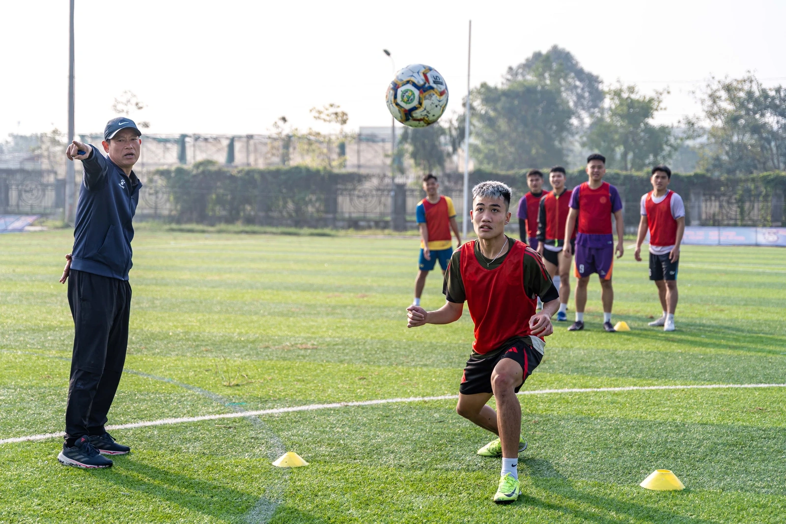 ĐH VHTTDL Thanh Hóa tập trung hoàn thiện lối chơi, sẵn sàng cho chiến dịch bảo vệ ngôi vương tại Thanh Niên Sinh viên 2026
