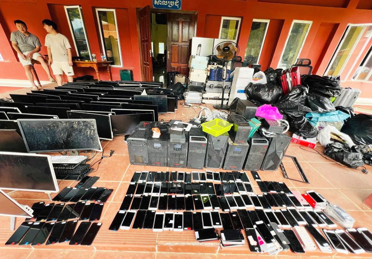 Campuchia trục xuất 209 người nước ngoài liên quan lừa đảo trực tuyến