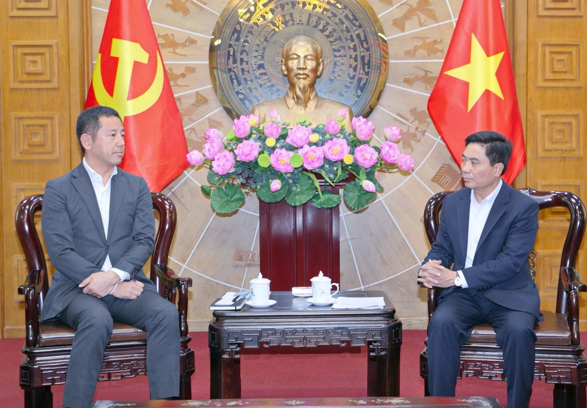 Tỉnh Thanh Hóa tiếp tục đồng hành, mở rộng hợp tác với Tập đoàn Sumitomo