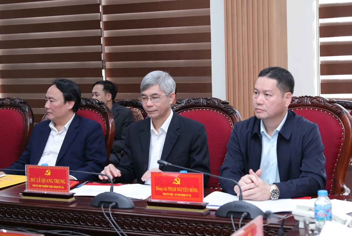 Xã Triệu Sơn phải chuyển mạnh từ tư duy quản lý sang tư duy phát triển, lấy hiệu quả phục vụ Nhân dân làm thước đo đánh giá cán bộ