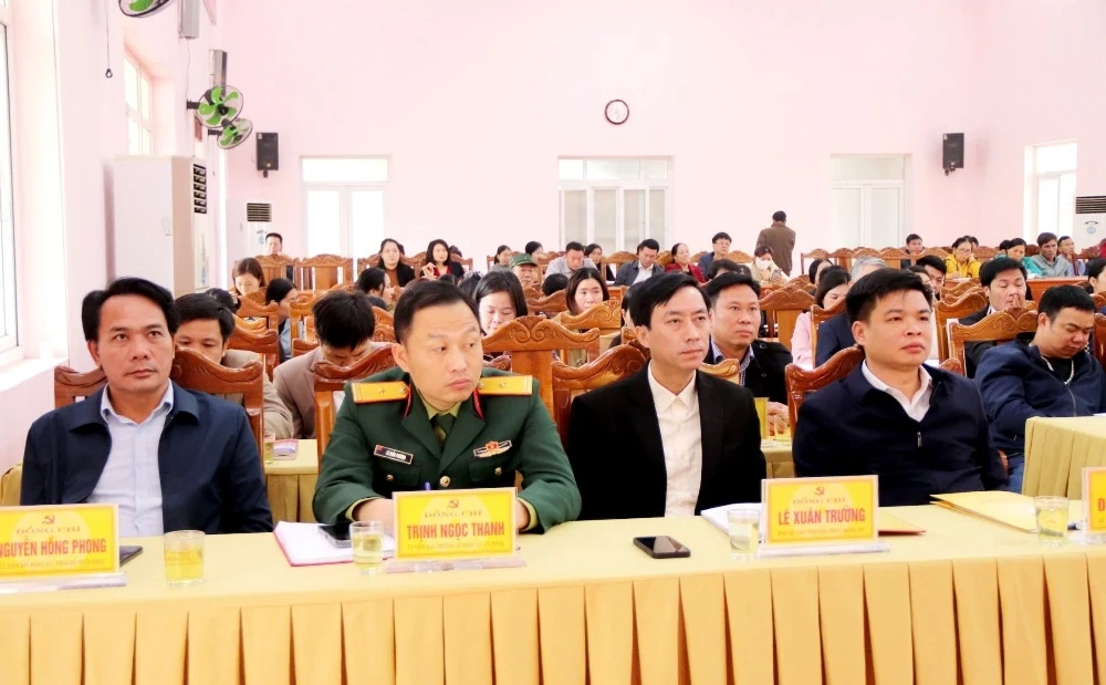 Xã Quý Lộc tổ chức sinh hoạt chi bộ điểm theo Chỉ thị 50-CT/TW